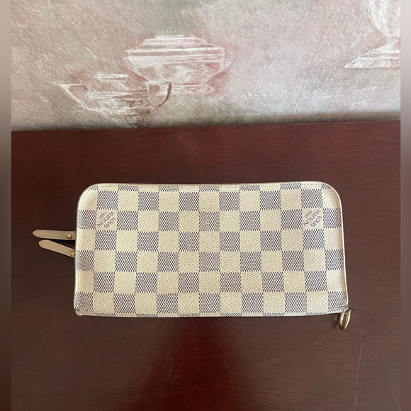 LOUIS VUITTON INSOLITE DAMIER AZUR LARGE WALLET - Picture 3 of 14